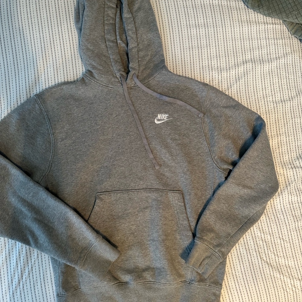 Nike Men's Heather Gray Hoodie XSmall